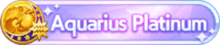 Aquarius Cup Platinum