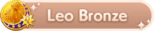 Leo Cup Bronze